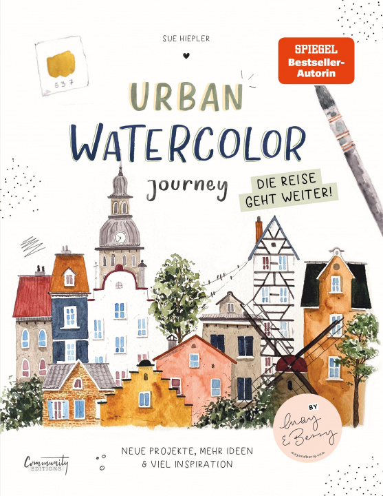 Carte Urban Watercolor Journey. Die Reise geht weiter! 