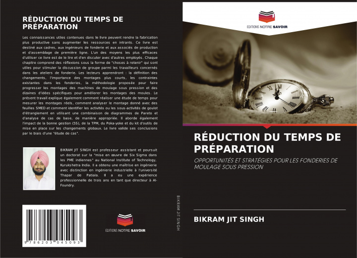 Boek RÉDUCTION DU TEMPS DE PRÉPARATION Bikram Jit Singh