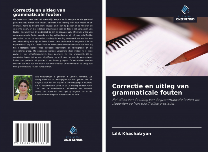 Книга Correctie en uitleg van grammaticale fouten 