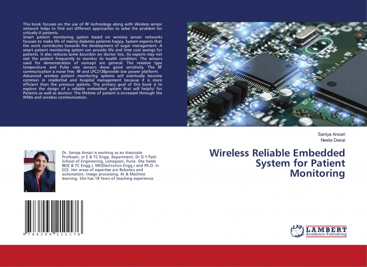 Kniha Wireless Reliable Embedded System for Patient Monitoring Neeta Desai