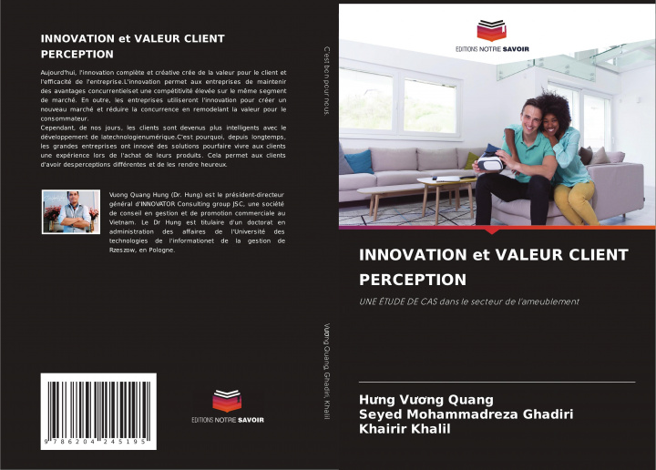Knjiga INNOVATION et VALEUR CLIENT PERCEPTION Seyed Mohammadreza Ghadiri