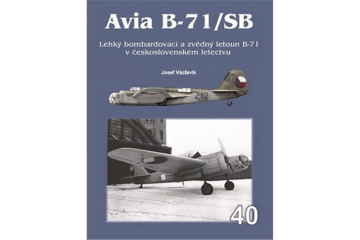 Книга Avia B-71/SB Josef Václavík