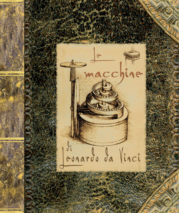 Книга macchine di Leonardo da Vinci. Libro pop-up 