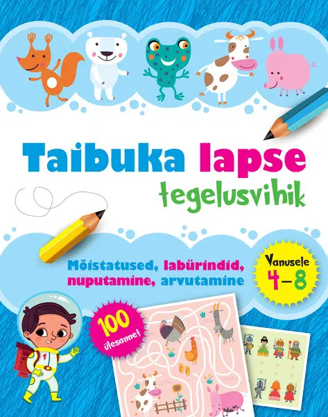 Knjiga Taibuka lapse tegelusvihik 
