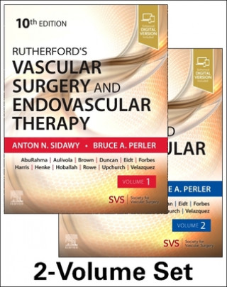 Carte Rutherford's Vascular Surgery and Endovascular Therapy, 2-Volume Set Anton P. Sidawy