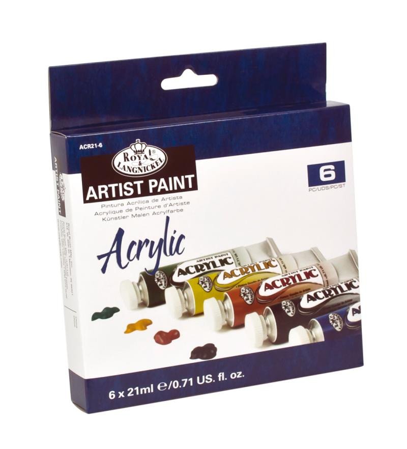 Carte Akrylové barvy Royal & Langnicke ARTIST 6x21 ml 