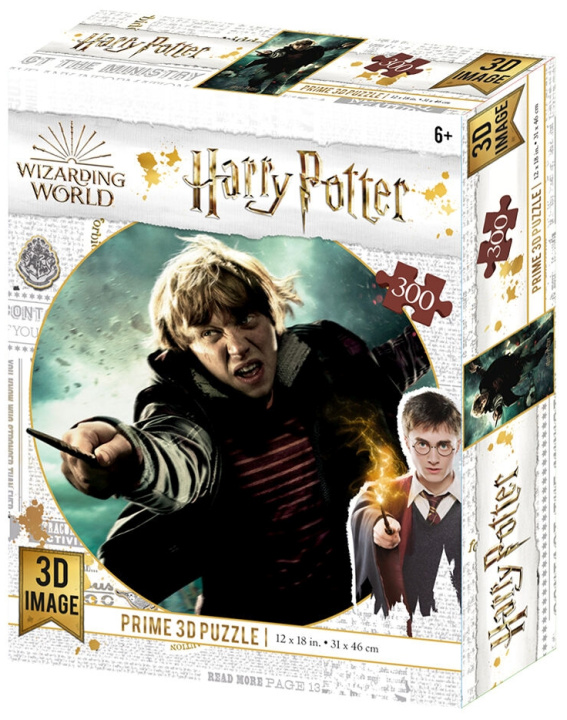 Gra/Zabawka Harry Potter 3D puzzle - Ron Weasley 300 dílků 