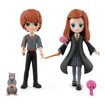 Game/Toy Harry Potter Sada figurek Ron, Ginny, Arnold a Prašivka 