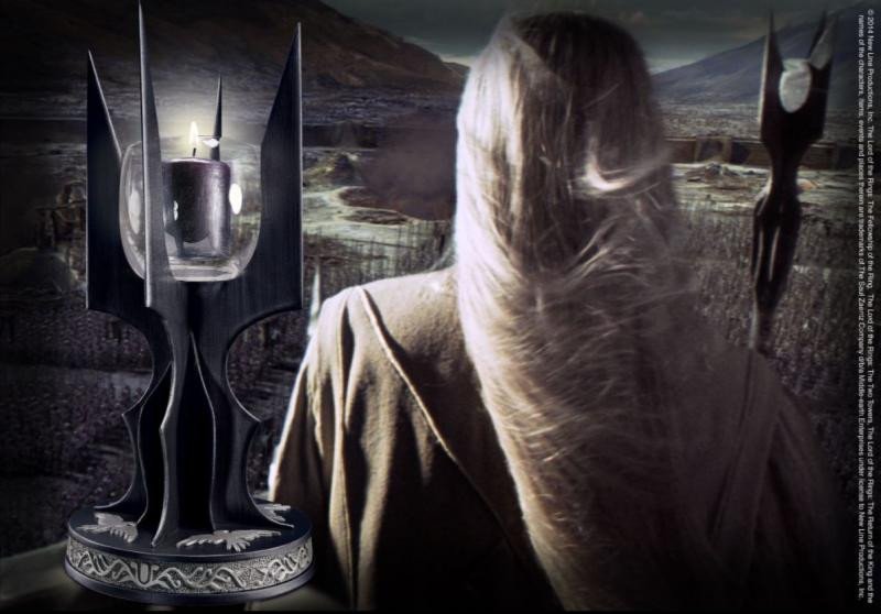 Kniha Pán prstenů: Kovový svícen Sarumanova hůl 