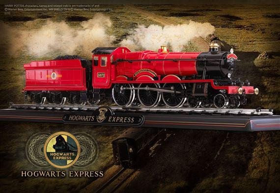 Kniha Harry Potter: Bradavický expres model vlaku 