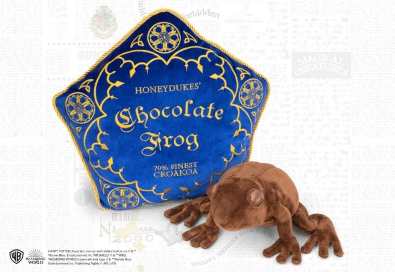 Kniha Harry Potter: Plyšák s polštářem - Čokoládová žabka 