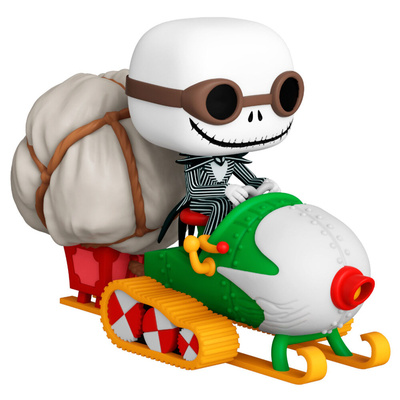 Játék Funko POP Ride: Nightmare Before Christmas - Jack w/Goggles & Snowmobile 