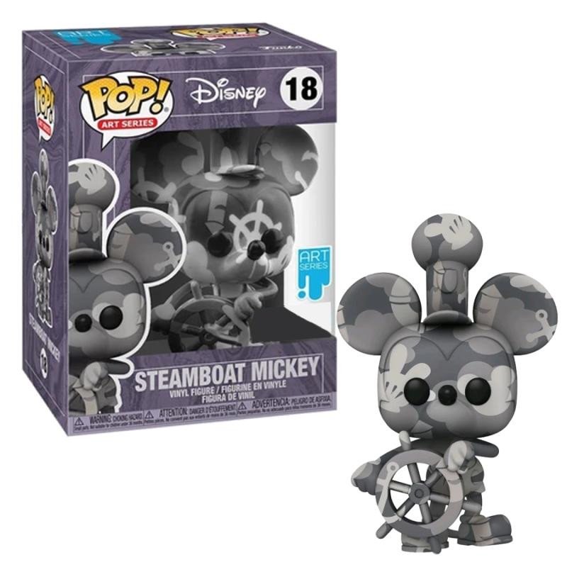 Hra/Hračka Funko POP Artist Series: Mickey - Steamboat Willie (limited exclusive special edition) 