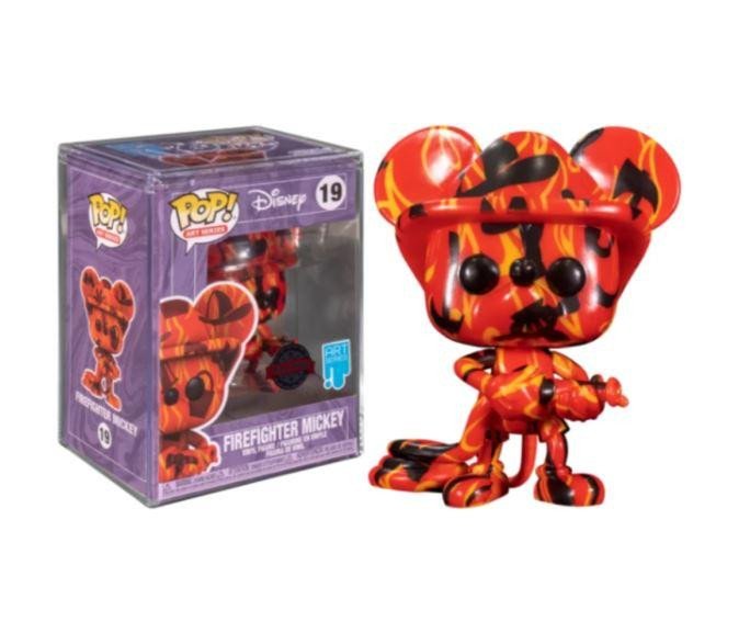 Game/Toy Funko POP Artist Series: Mickey - Firefighter Mickey (limited exclusive edition) 