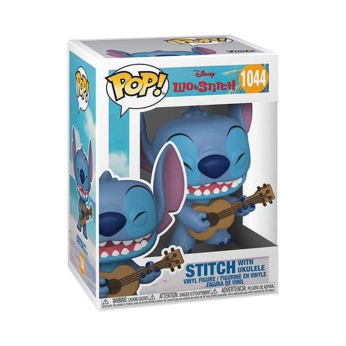 Játék Funko POP Disney: Lilo & Stitch - Stitch w/Ukelele 