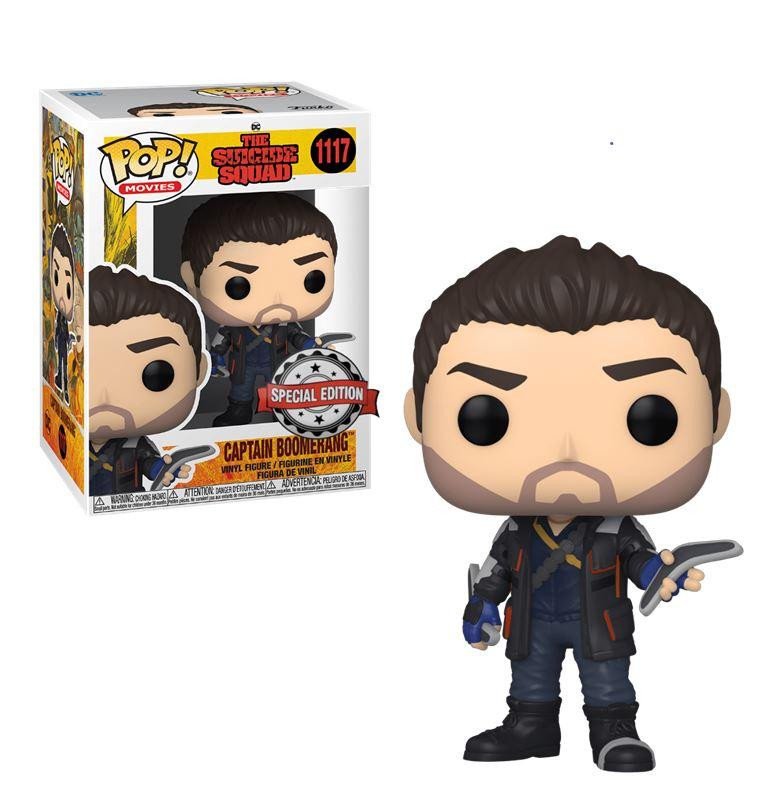 Joc / Jucărie Funko POP Movies: The Suicide Squad - Capt. Boomerang (exclusive special edition) 