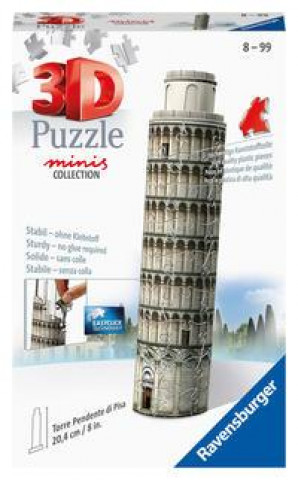 Joc / Jucărie Ravensburger Puzzle Mini budova - Šikmá věž v Pise 54 dílků 