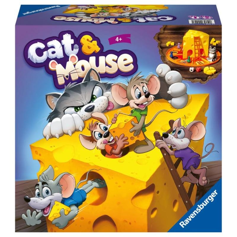 Joc / Jucărie Ravensburger Cat & Mouse - rodinná hra 