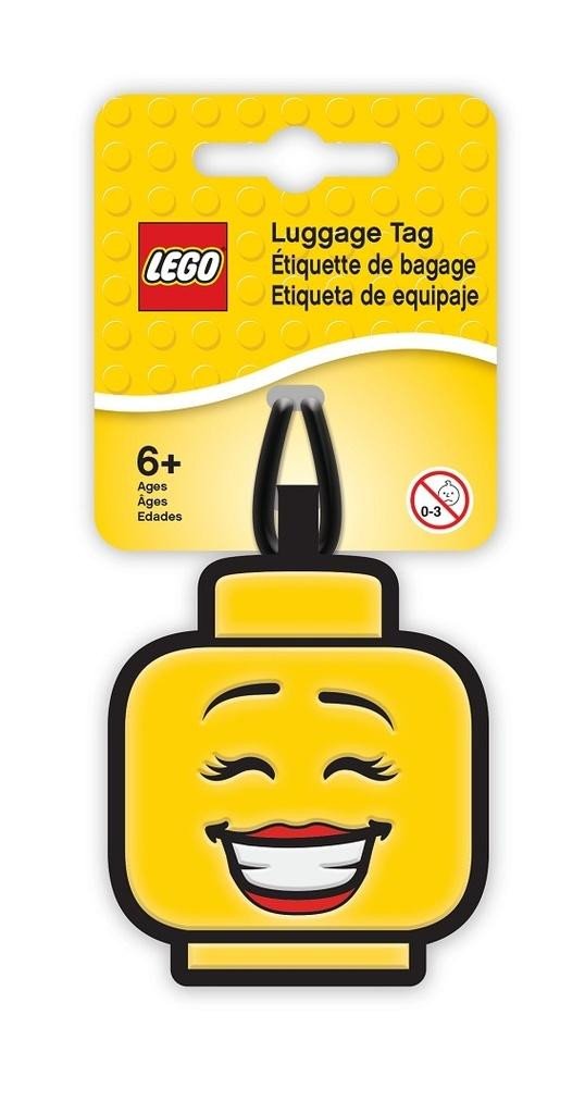 Papírszerek LEGO Iconic - hlava dívky visačka na batoh 