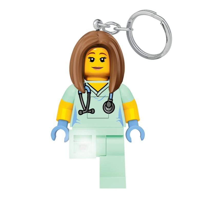 Kniha LEGO Svítící figurka Iconic - Zdravotní sestra 