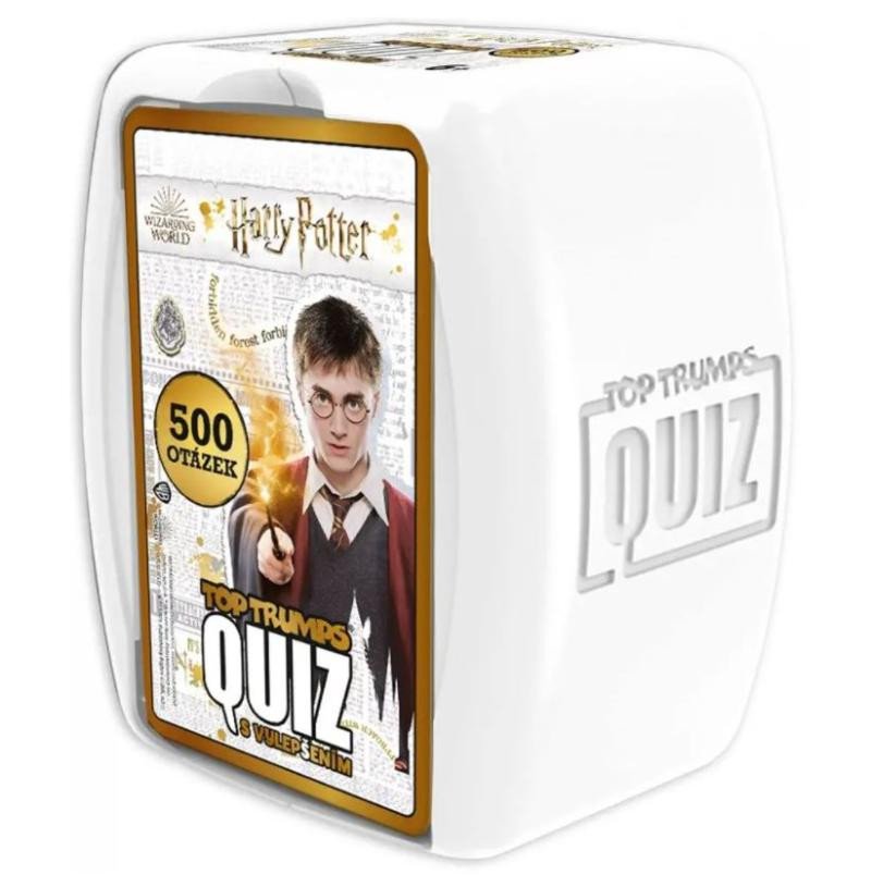 Joc / Jucărie TOP TRUMPS QUIZ Harry Potter CZ - kvízová karetní hra 