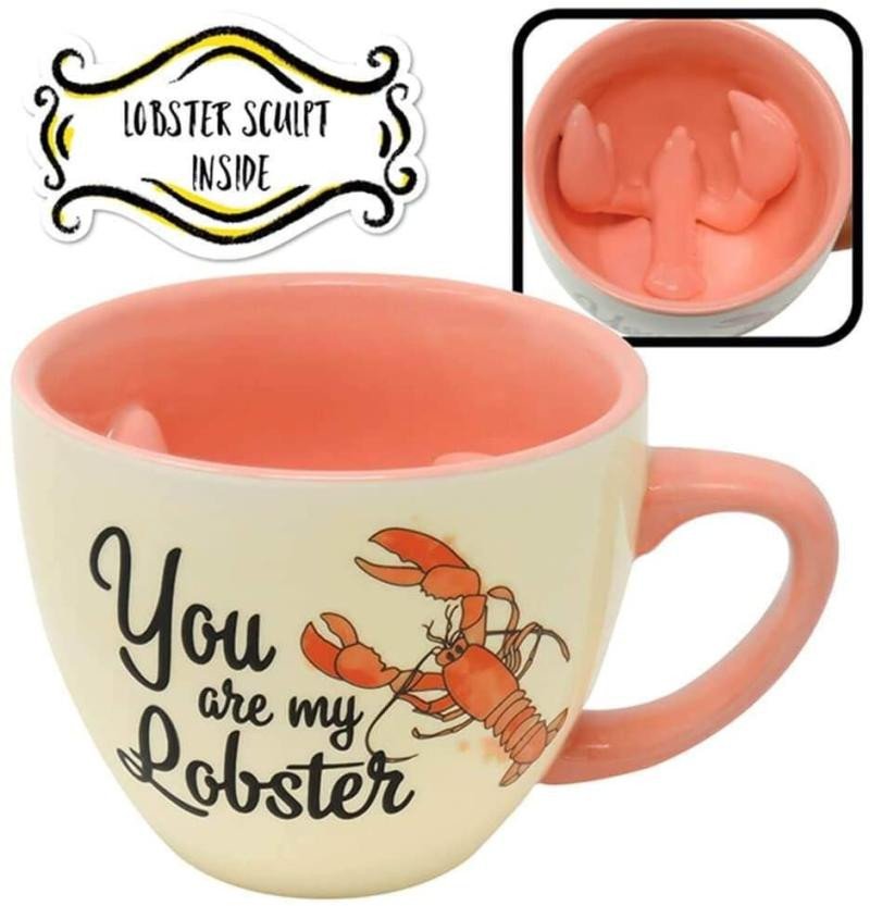 Knjiga Hrnek 3D Přátelé - You are my lobster 285 ml 