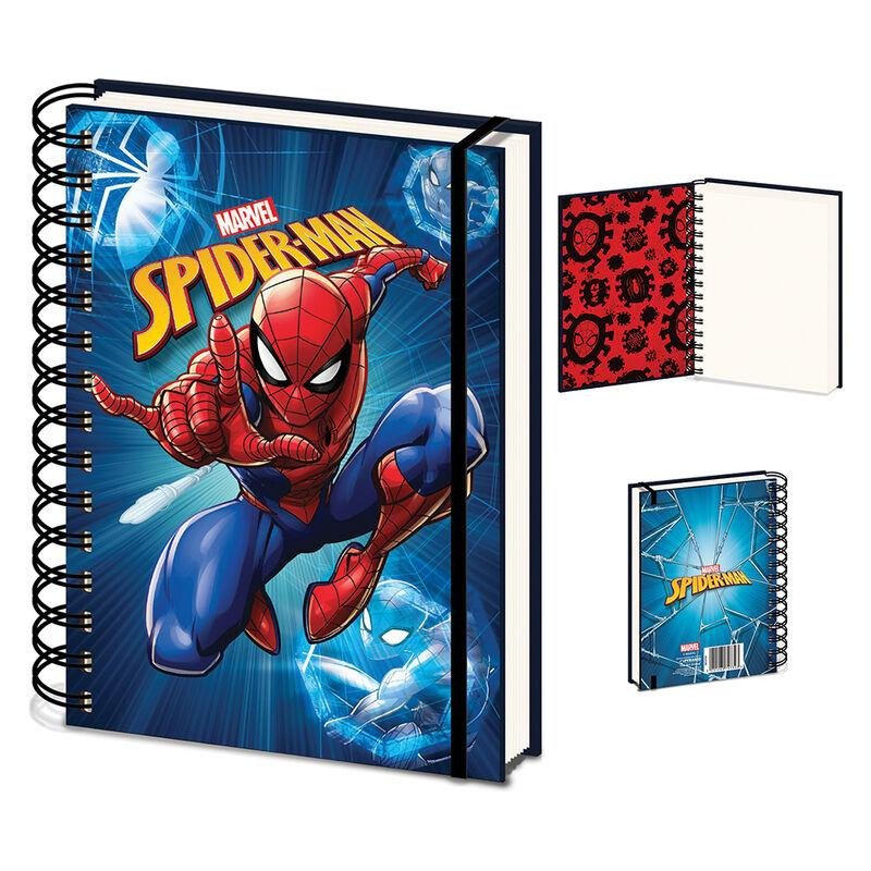 Stationery items Blok A5 kroužkový Spider-Man 