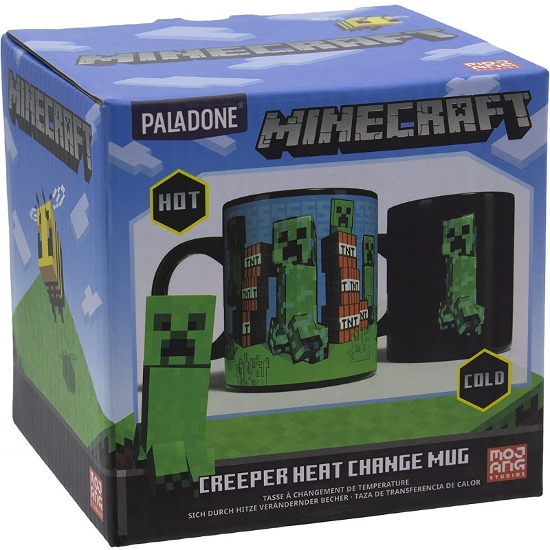 Joc / Jucărie Měnící hrnek Minecraft Creeper 300 ml 