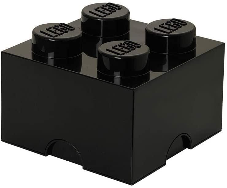 Kniha Úložný box LEGO 4 - černý 