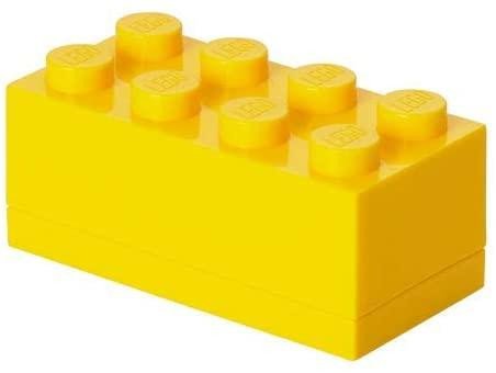 Kniha Úložný box LEGO Mini 8 - žlutý 