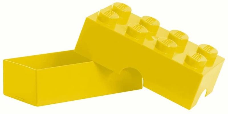 Kniha Svačinový box LEGO - žlutý 