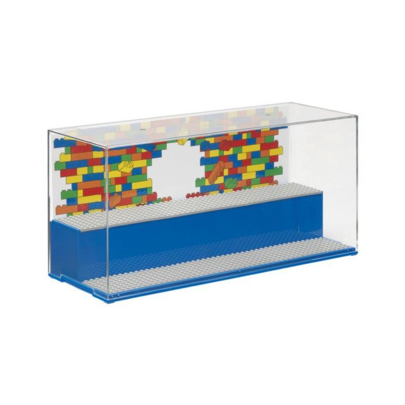 Книга Herní a sběratelská skříňka LEGO ICONIC - modrá 