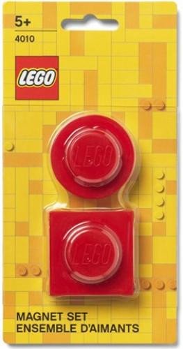 Kniha Magnetky LEGO set - červené 2 ks 