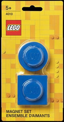 Książka Magnetky LEGO set - modré 2 ks 