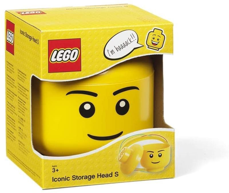 Book Úložný box LEGO hlava (mini) - chlapec 