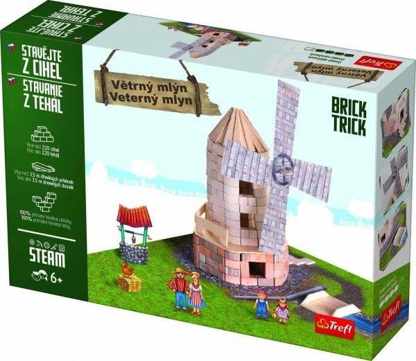 Játék Stavebnice Brick Trick: Větrný mlýn 