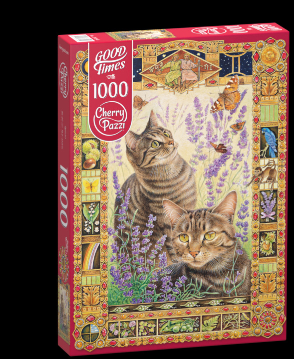 Gra/Zabawka Cherry Pazzi Puzzle - Kočky 1000 dílků 