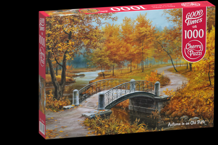 Hra/Hračka Cherry Pazzi Puzzle - Podzim v parku 1000 dílků 