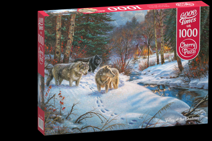Igra/Igračka Cherry Pazzi Puzzle - Údolí vlků 1000 dílků 