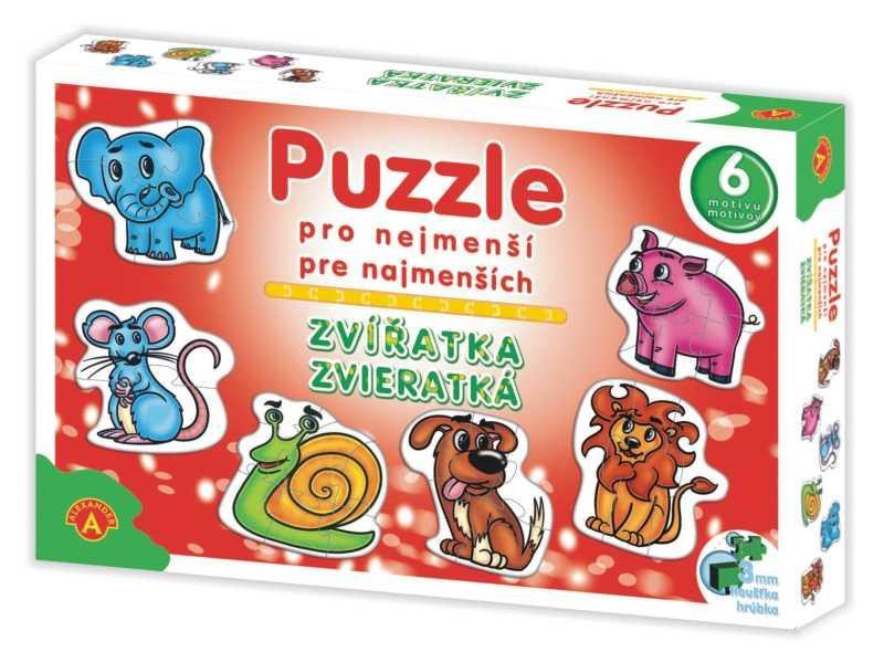 Hra/Hračka Puzzle pro nejmenší - Zvířátka 