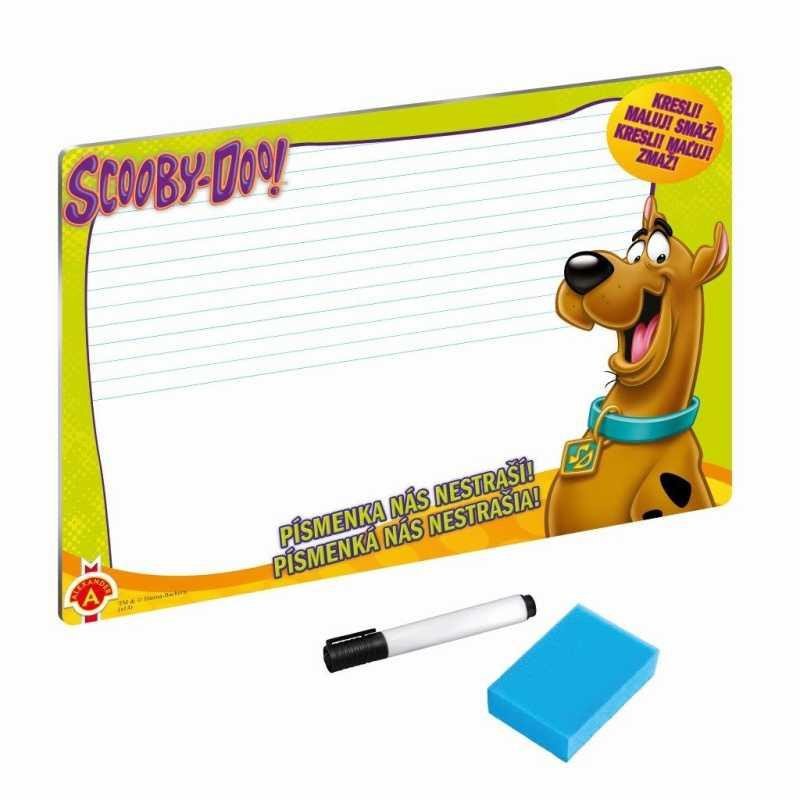 Carte Scooby-Doo! Písmenka nás nestraší - Stírací tabulka 