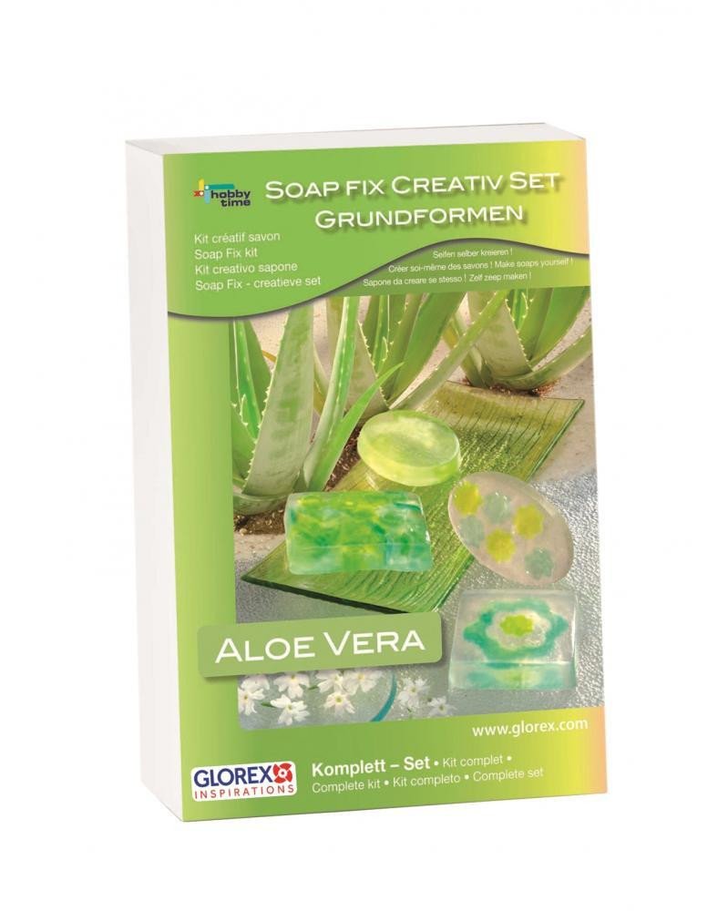 Kniha Glorex Kreativní sada na výrobu mýdel - s aloe vera 