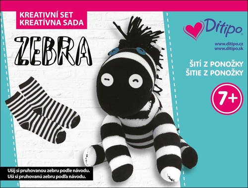 Hra/Hračka Zebra kreativní set 