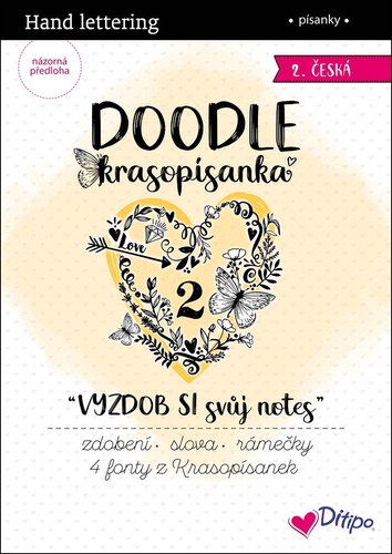 Articole de papetărie Doodle Krasopísanka - Vyzdob si svůj notes 2 