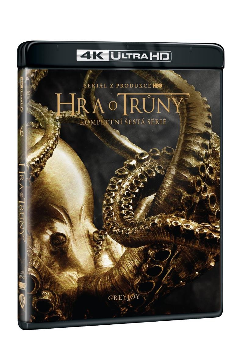 Videoclip Hra o trůny 6. série (4 Blu-ray 4K Ultra HD) 