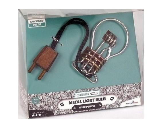 Hra/Hračka Hlavolamy Recent Toys - Metal Light Bulb 
