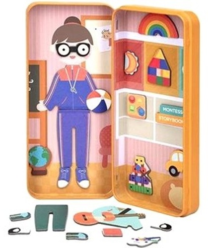 Game/Toy Cestovní magnetické puzzle Učitelka 