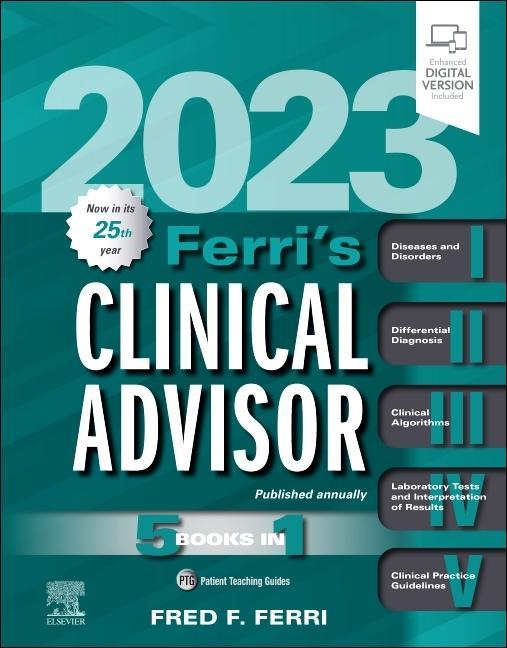 Könyv Ferri's Clinical Advisor 2023 Fred F. Ferri