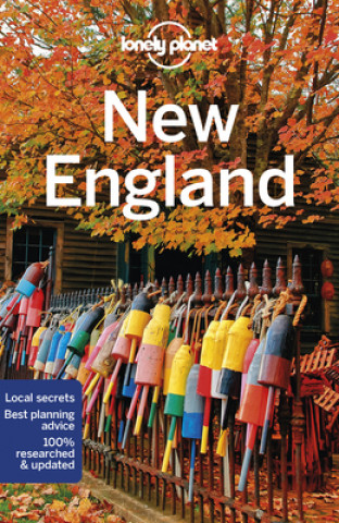 Carte Lonely Planet New England 