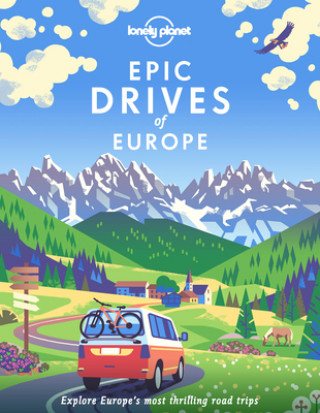 Carte Lonely Planet Epic Road Trips of Europe 
